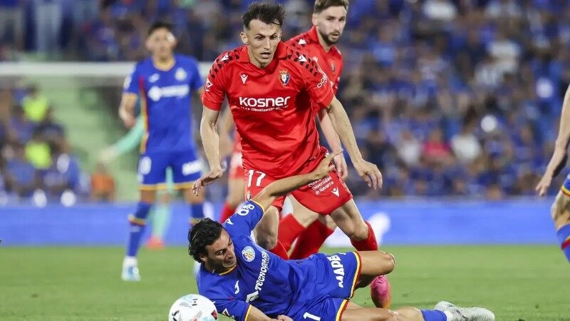 Osasuna gặp thách thức trước Getafe
