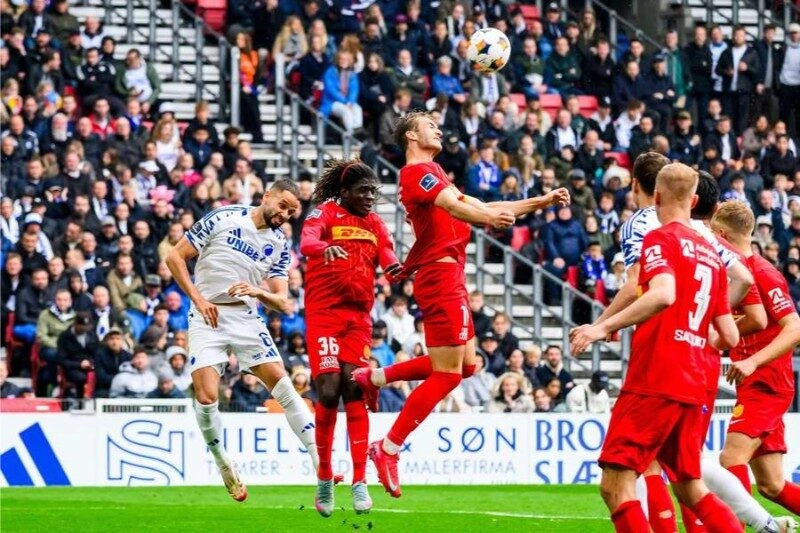Copenhagen thiệt quân khi tiếp đón Nordsjaelland
